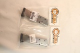 Two Ed Brown 1911 45, 8 round magazines, In packages.