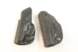 Two right handed inside pants belt clip holsters.
