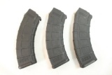 Three AK 30 round magazines.