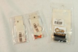 One 1911 recoil spring plug and two Glock trigger springs. In packages.