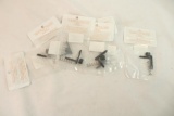 Six AR magazine releases. In packages.