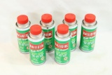 Six 4 oz cans of Ballistol lube oil.