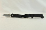 Two Elite Tactical belt clip assisted opening knives. In boxes.