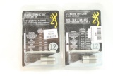 Two Browning 12 ga standard Invector choke tubes, one modified, and one skeet. In packages.