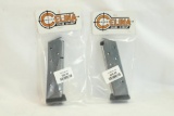 Two Ed Brown 1911 45 magazines. In packages.