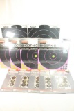 Eleven packages of shooting targets.