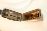 One brown plastic ammo box of 45 ACP FMJ RN. Count 200.