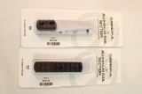 Two Magpul M-Lok aluminum rails sections, one 9 slot and one 3 slot. New in pkgs