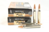 Two boxes of Sig Sauer Elite 300 Win Mag 165 gr Solid copper. Count 40.