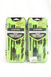 Two Breakthrough Vision Series pistol cleaning kits for , .357/.38/.40/.45/9MM/10MM. New unopened