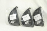 Three Uncle Mike's pistol rug zip up cases, new in bags