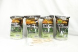 Four bags of RamRodz barrel cleaners for shotguns and rifles, new in pkg and one opened bag