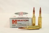 One box of Hornady Match 6.5 PRC 147 gr ELD. Count 20.