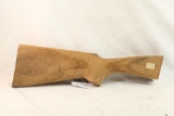 Unfinished wood butt stock