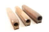 Four wood shotgun forends