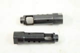 Two AK-74 combat muzzle brakes,
