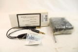DAK Station Stalker new in pkg and 2 Clark adapter communication cords for Aviation headsets, new in