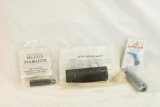 AR-15 golf ball launcher, AK 47 muzzle stabilizer and Tactical Innovations INC .22LR fake suppressor