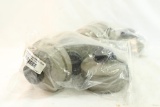 Two pkgs of Israeli type 80 gas mask filters, 6 count total