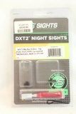 XS DTX2 night sights, new in pkg