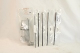 One AR-15 80% lower receiver and 5 gas tubes