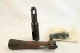 One combat muzzle brake for Mini-14, Flash hider for mini-14 and one threaded .45 barrel bushing