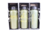 Three 32 0z stainless steel double wall tumblers, new in boxes