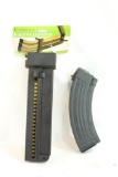 One AK-47 7.62X39 steel 30 round mag and one Cammenga Easy loader, both new in pkg
