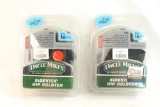 Two Uncle Mike's size 16 sidekick hip holsters. Fits 3.25-3.75