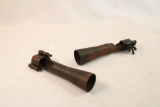 Two M1 Carbine flash hiders