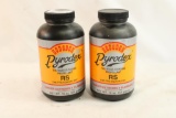 Two containers of Hodgdon Pyrodex muzzleloading propellant RS, WILL NOT SHIP Local pickup only