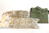 Three magazine pouches, one shoulder and two chest pouches, new in pkgs