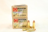 Two boxes of Hornady Defense 38 Spl+P 110 gr FTX. Count 50.