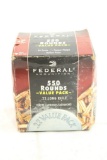 Box of Federal 22LR 36 gr, 550 count