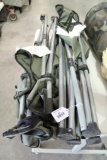 Two Academy folding chairs, used