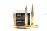 Two boxes of PMC Bronze 50 cal 660 gr FMJBT. Count 20.