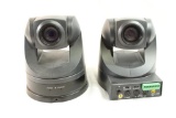 Two Sony color video cameras