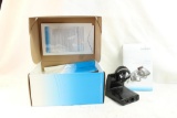 Plantronics wireless office headset system with charger in box, used