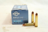 Box of PPU Rifle Line 30 Carbine FMJ 110 gr, 50 count total