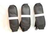 The gun slings with padded shoulder