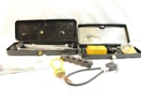 Two gun cleaning kits and 3 gun locks