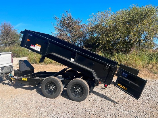 2025 Big Tex Dump Trailer 10'x5'. (Title work to be done by dealer)