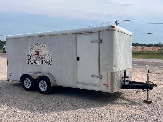 2007 Pace Cargo 16' long 7' long (Title in office)