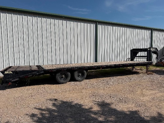 Big Tex 30' trailer 25'+5' with mega ramps 2016 model. Title