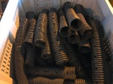 Corrugated pipe sections