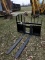 Skid loader forks