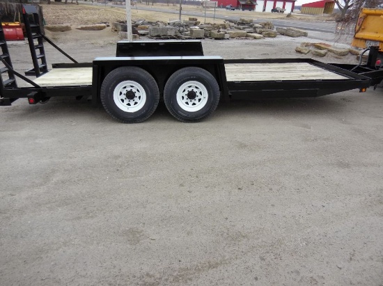 18ft equipment trailer