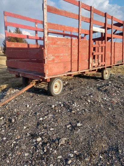 Hay Wagon with Sides