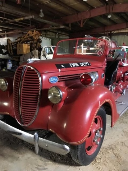 1938 Original Ford Fire Truck