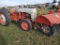 Ford 8N tractor with front mount broom